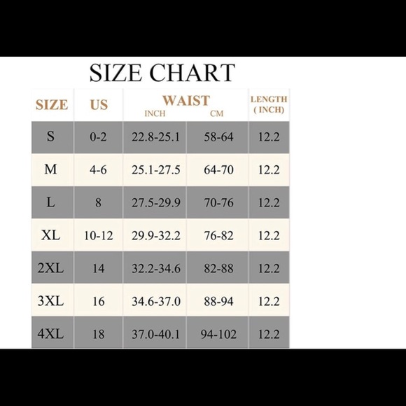 Waist trainer corset and vest size 5XL - Picture 5 of 7